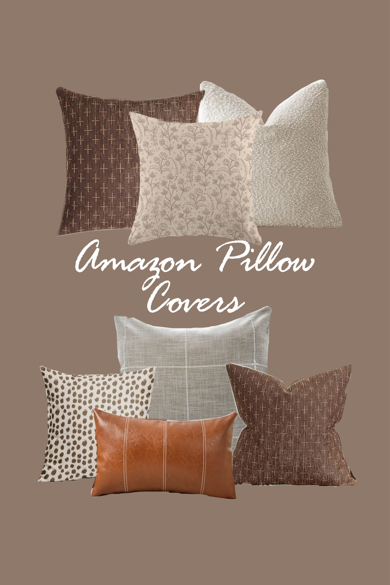 Stacking different texture & patterns on pillows gives such a homie feel! I love playing with so many different styles to get a really curated look! My favorite pillow inserts are from IKEA, if you’re curious! 

#LTKfindsunder100 #LTKhome #LTKsalealert