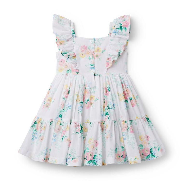 Floral Smocked Ruffle Dress | Janie and Jack