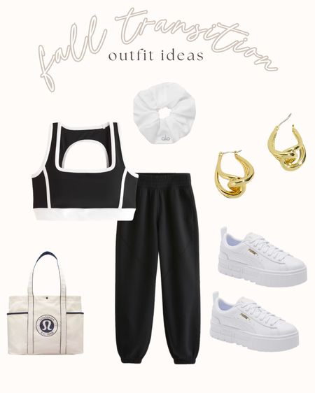 Fall transition outfit inspo! Casual, loungewear, Meredith Blake inspired outfit perfect for a coffee run! ☕️💕

Abercrombie finds, athleisure, lululemon finds, Amazon accessories, bottega dupe, tote bag

#LTKFind #LTKSeasonal #LTKunder100