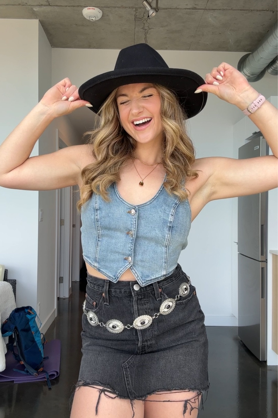 Stampede Fit Number 3!! Obsessed with this one 😍 #calgarystampede 