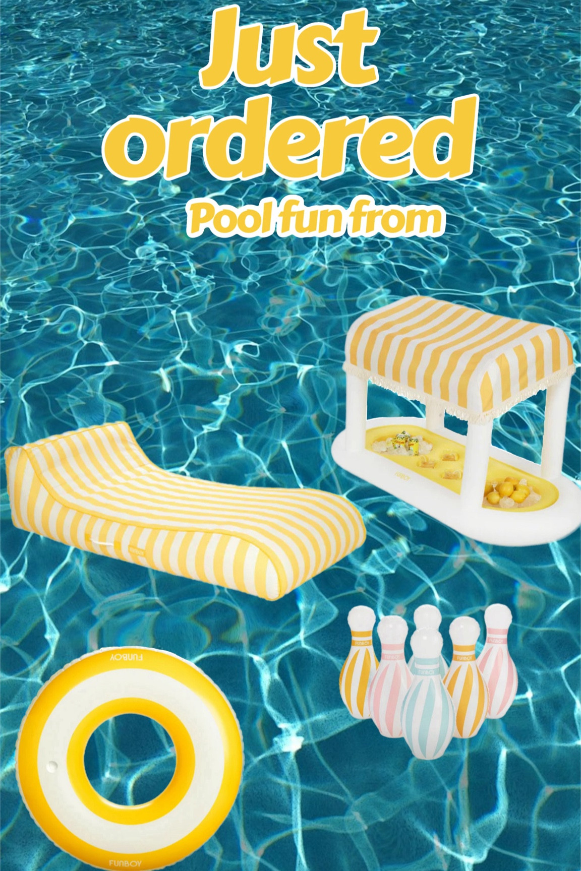 Fun with funboy! Just ordered some new floats from funboy and can’t wait to use them! Since they’re on sale and tend to sell out I wanted to share them on here as soon as possible! Plus so many more fun designs and options 

#LTKSummerSales #LTKSwim #LTKSeasonal