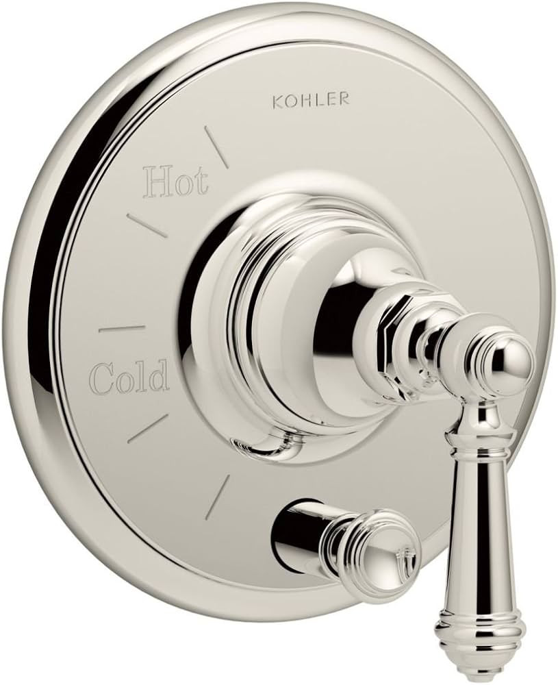KOHLER K-T72768-4-SN Artifacts Rite-Temp Pressure-Balancing Valve Trim with Push-Button Diverter ... | Amazon (US)