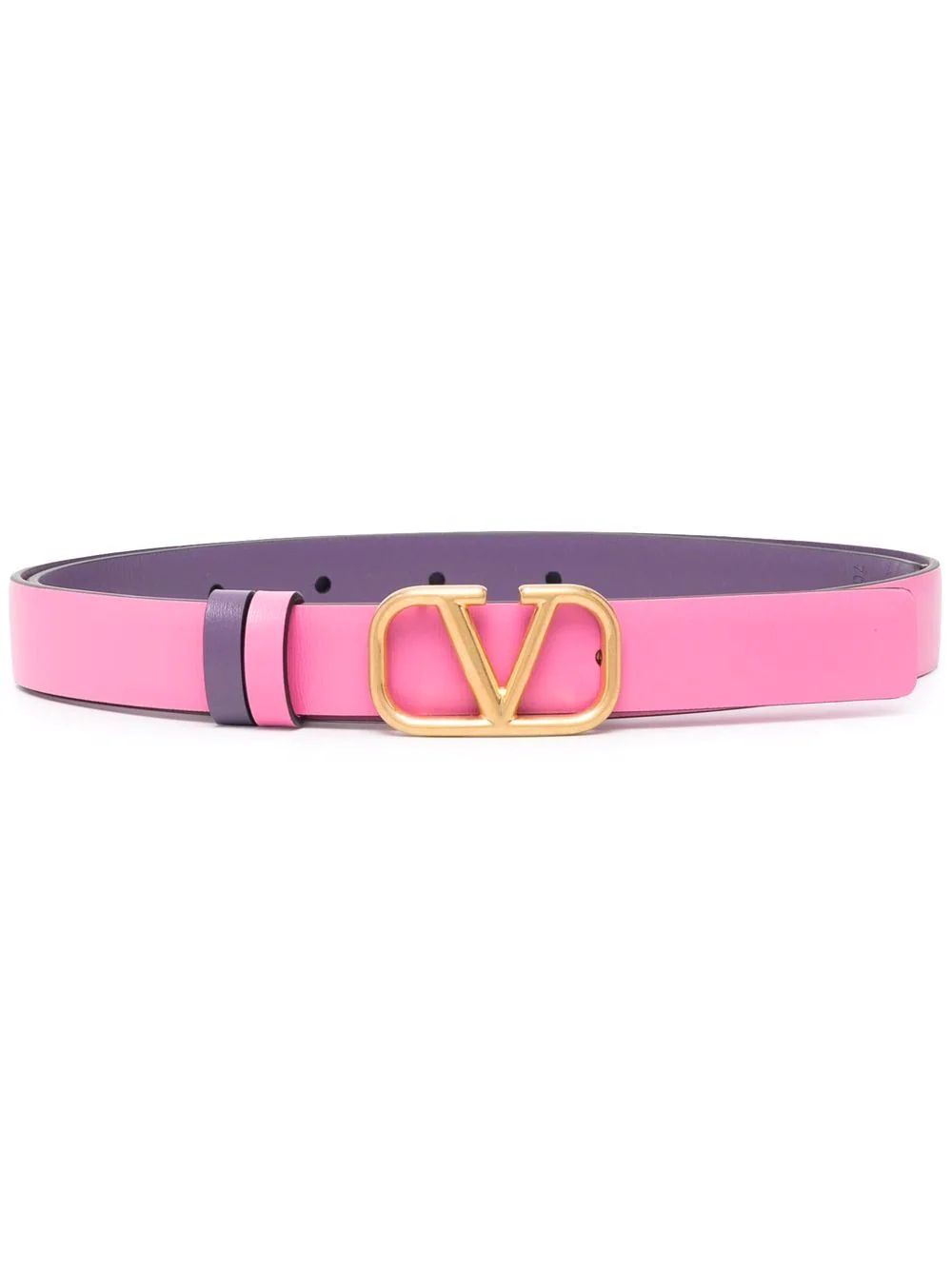 Valentino Garavani VLogo Signature Reversible Belt - Farfetch | Farfetch Global