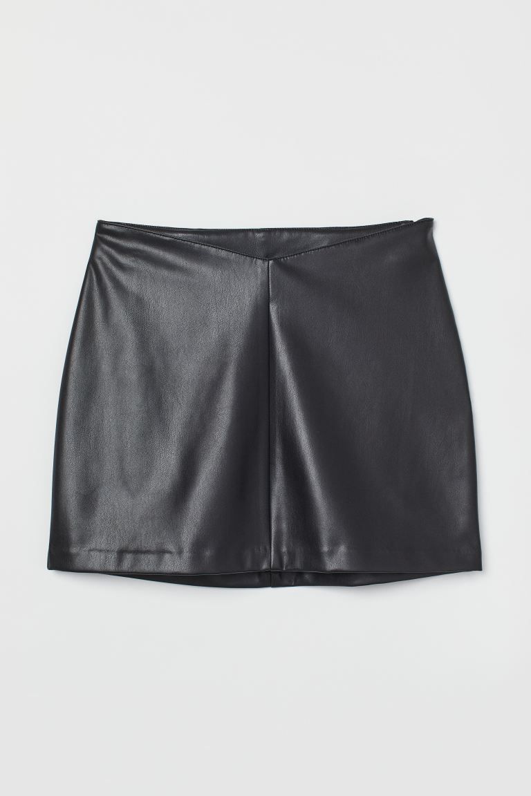 Faux Leather Skirt | H&M (US)