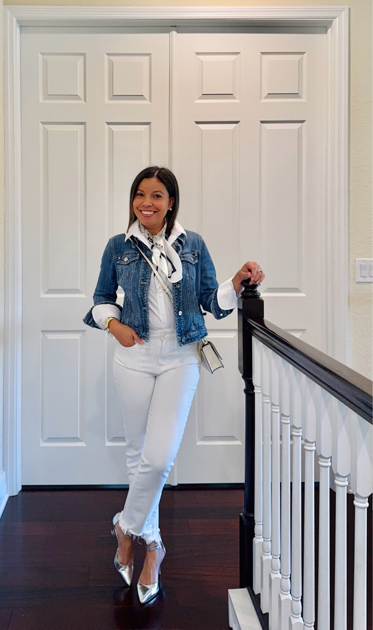 I love this classic white button down shirt under $20 @Amazon! I’m wearing size XS and it fits well! 

Timeless Wardrobe! Build a timeless wardrobe One Piece at a Time! 

Affordable Workwear | Wardrobe Essentials | Wardrobe Basics | Business Casual | Classic Wardrobe | Petite Fashion | Petite Style | White Button Up Shirt | White Jeans | Denim Jacket | Satin Scarf |   #amazonfashion #LTKPetite

#LTKStyleTip #LTKFindsUnder50 #LTKSaleAlert