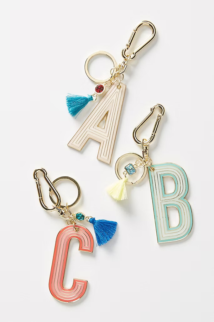 Monogram Keychain | Anthropologie (US)