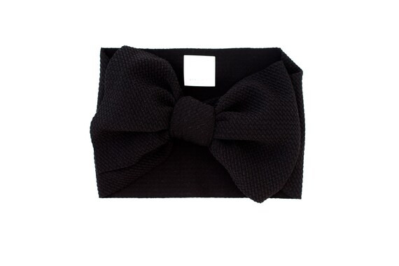 black "chandler" headwrap | Etsy (US)