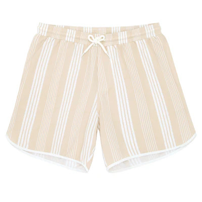 mens café stripe boardie | minnow