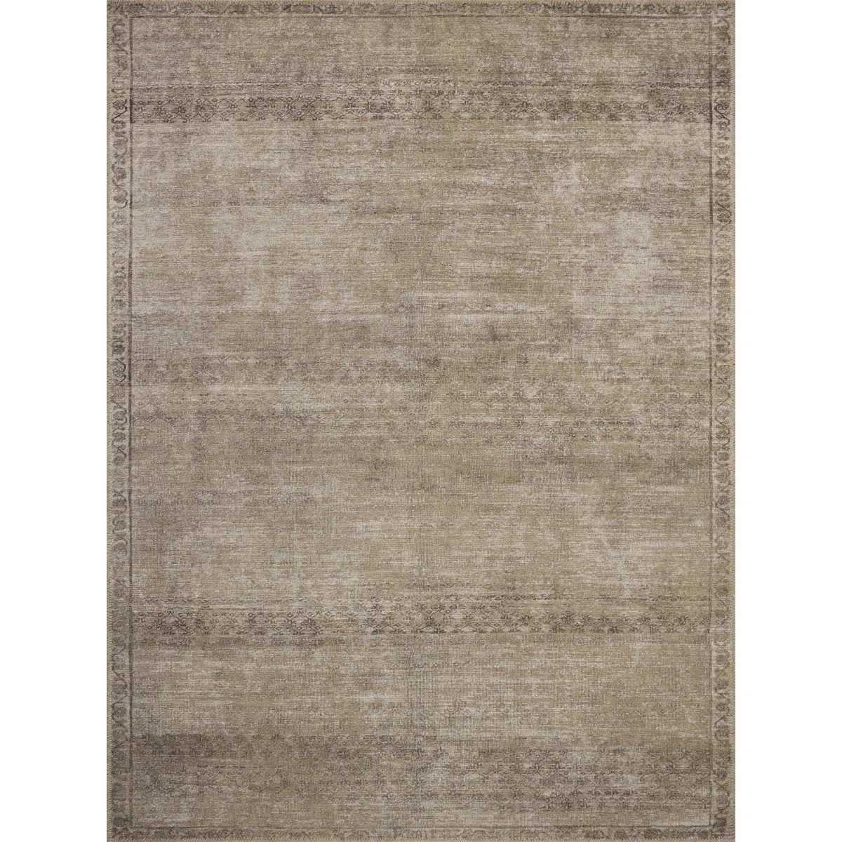 Amber Lewis x Loloi Cambria Ash / Bark Area Rug | Wayfair North America
