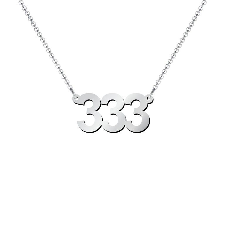 Personalized Number Necklace | Jewlr