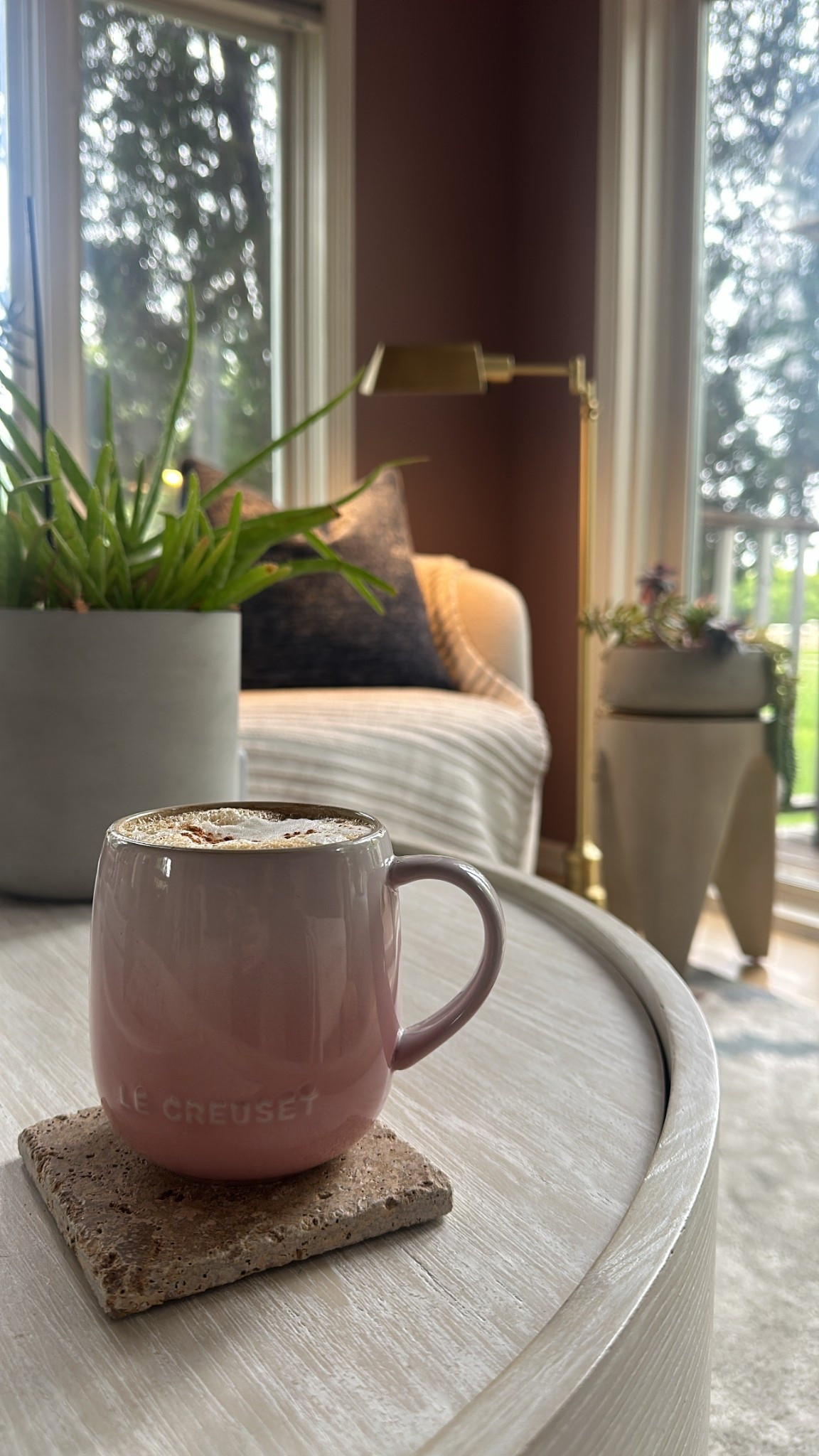 These mugs actually keep your coffee cold warm and come in SO many colors. I love buying these as gifts for the people in my life!

Le Creuset, mugs, sunroom, baby pink, cozy, spring

#LTKHome #LTKFindsUnder50 #LTKStyleTip