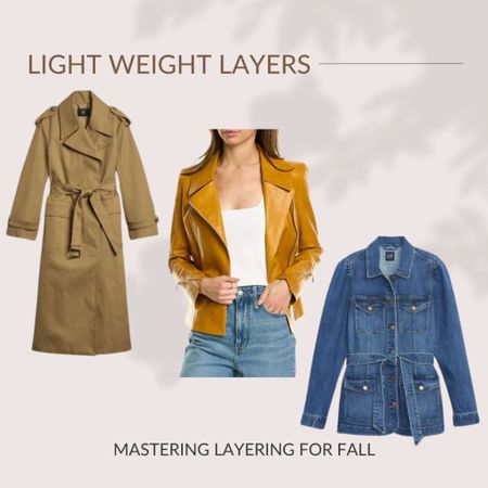 Building a successful layered outfit begins with a solid foundation. Choose lightweight base pieces like fitted long-sleeve tees, thin turtlenecks, or sleeveless tops.

#outerwear #jackets #falloutfits

#LTKCon #LTKSeasonal #LTKSale