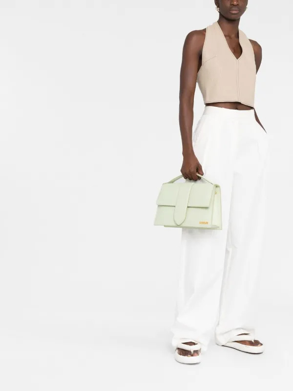 Le Bambinou leather tote bag | Farfetch Global