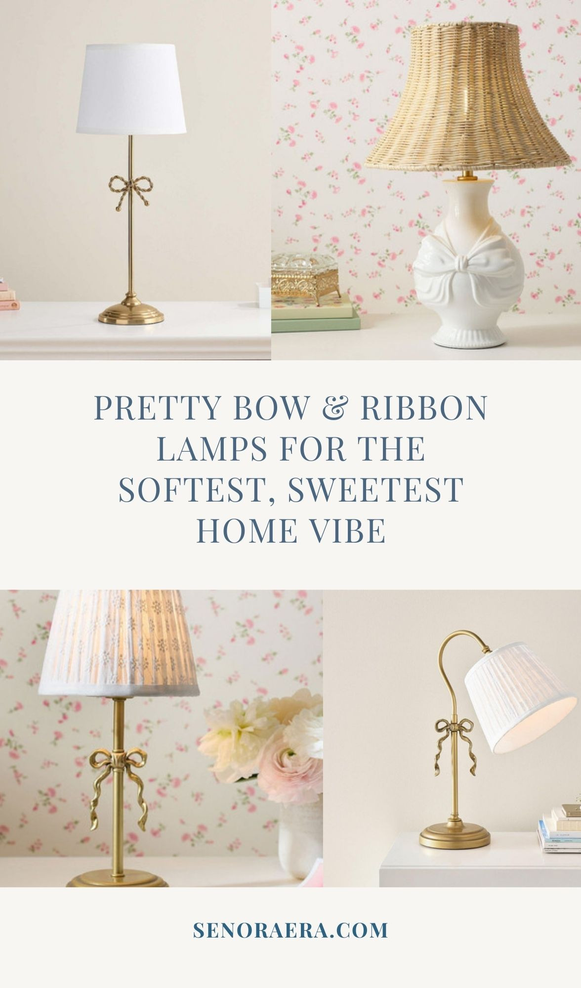 Pretty bows, soft curves, and delicate details — these feminine lamps add the sweetest touch to any room. Perfect for creating a cozy, romantic vibe on a nightstand, entry table, or little reading corner. Linking the cutest bow, ribbon, and eyelet-inspired styles.
#BowLamps #FeminineHome #GirlyDecor #CozySpaces #LTKHome #AestheticHome #PrettyDetails 

 #LTKGiftGuide #LTKHome #LTKBaby