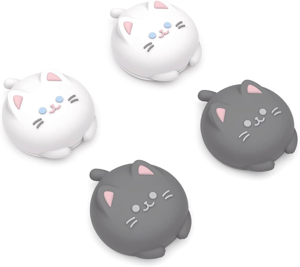 PlayVital Cute Thumb Grip Caps for ps5, Edge, ps4 Controller, Silicone Analog Stick Cover for Xbo... | Amazon (US)