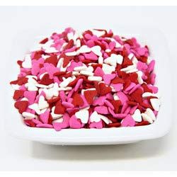 Oasis Supply Valentine's Hearts Sprinkle Quins, 8-Ounce, Red, White and Pink | Amazon (US)