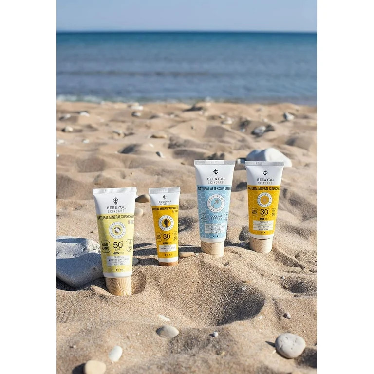 BEE and You Kids Water Resistant Natural Mineral Sunscreen SPF 50 UVA/UVB Protection, Hypoallerge... | Walmart (US)