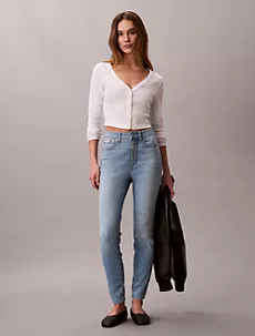 High Rise Skinny Jeans | Calvin Klein | Calvin Klein (US)