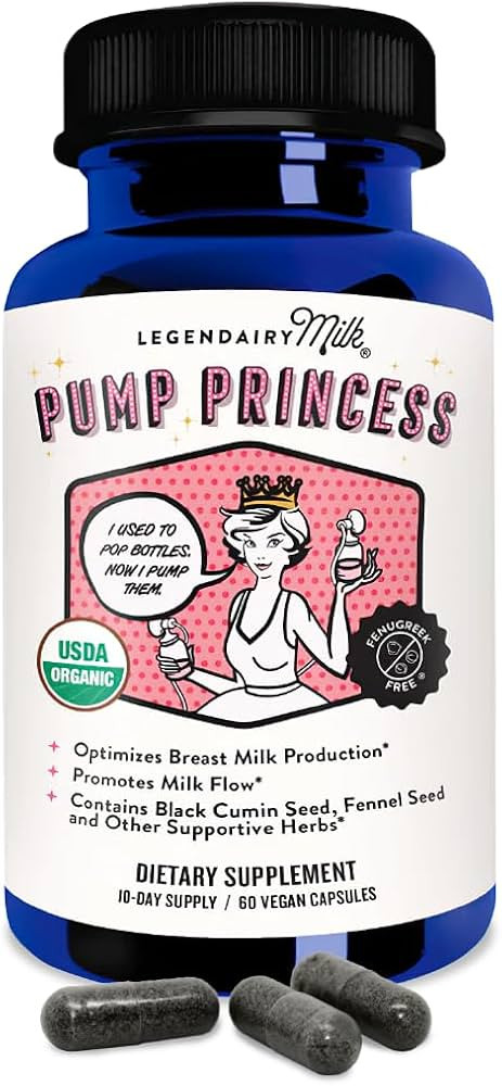 Legendairy Milk Pump Princess Lactation Supplement - Breastfeeding Supplements for Milk Supply In... | Amazon (US)