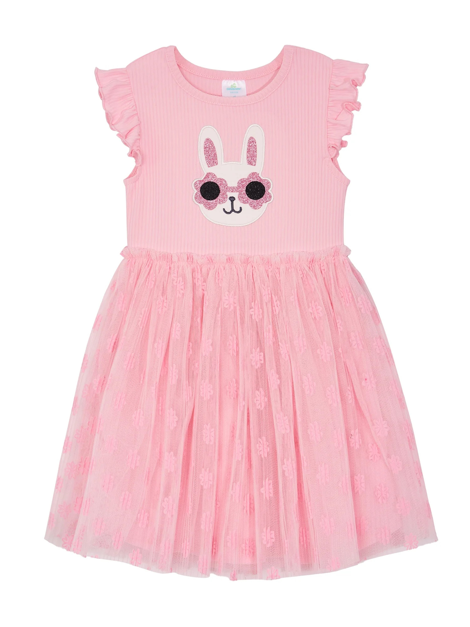 Way to Celebrate Toddler Girl Easter Tutu Dress, Sizes 12M-5T | Walmart (US)