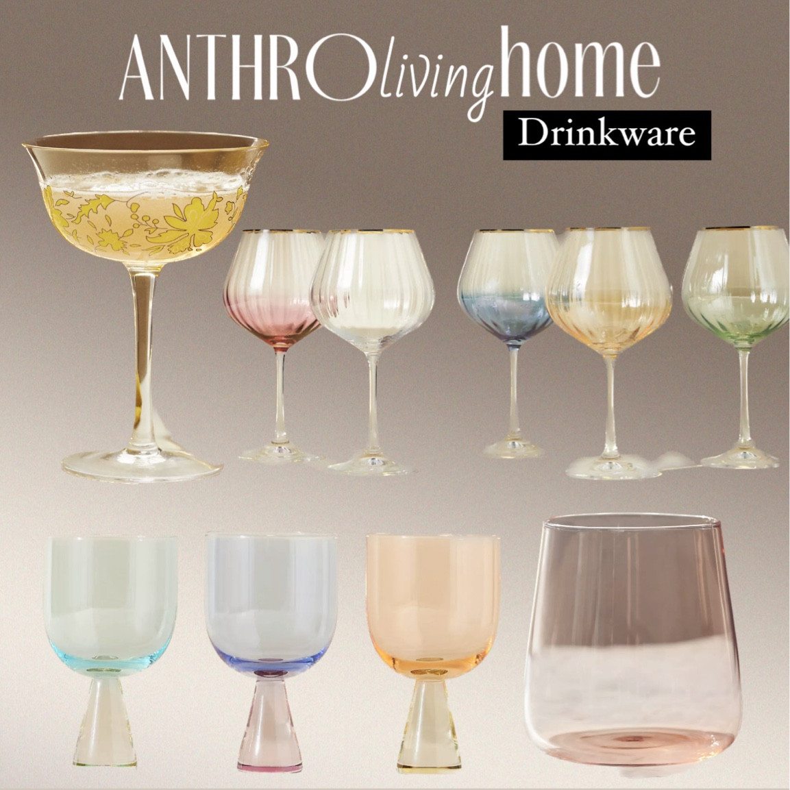 Drinkware Collections by Anthropologie ☀️

#LTKSeasonal #LTKhome #LTKVideo
