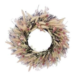 22" Bunny Tail Grass Wreath by Ashland® | Michaels Stores