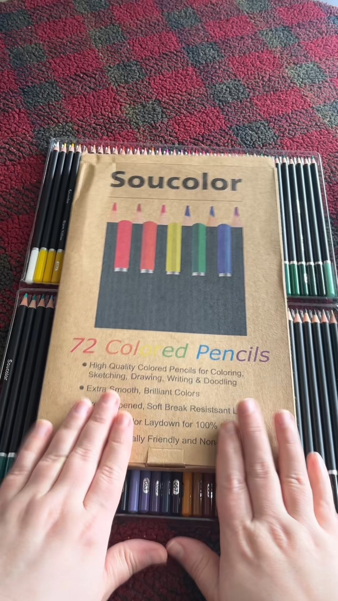 These Soucolor pencils are one of my favorite affordable coloring supplies. You get 72 smooth, blendable colors that work beautifully for adult coloring books, sketching, journaling, and cozy art days. They’re pre-sharpened, soft core, and deliver rich color without breaking easily. Such a good budget art find and gift for anyone who loves coloring, relaxing hobbies, or creative self-care.

#LTKFindsUnder50 #LTKGiftGuide #LTKHome