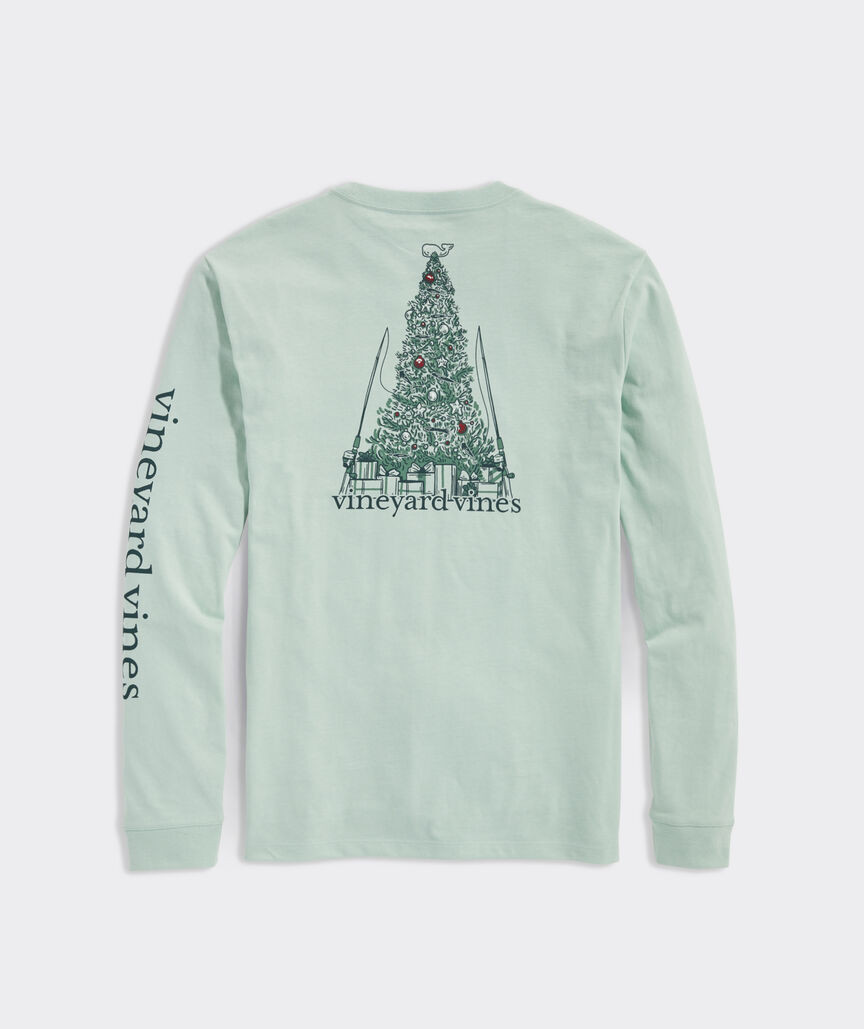 Fly Christmas Tree Long-Sleeve Tee | vineyard vines