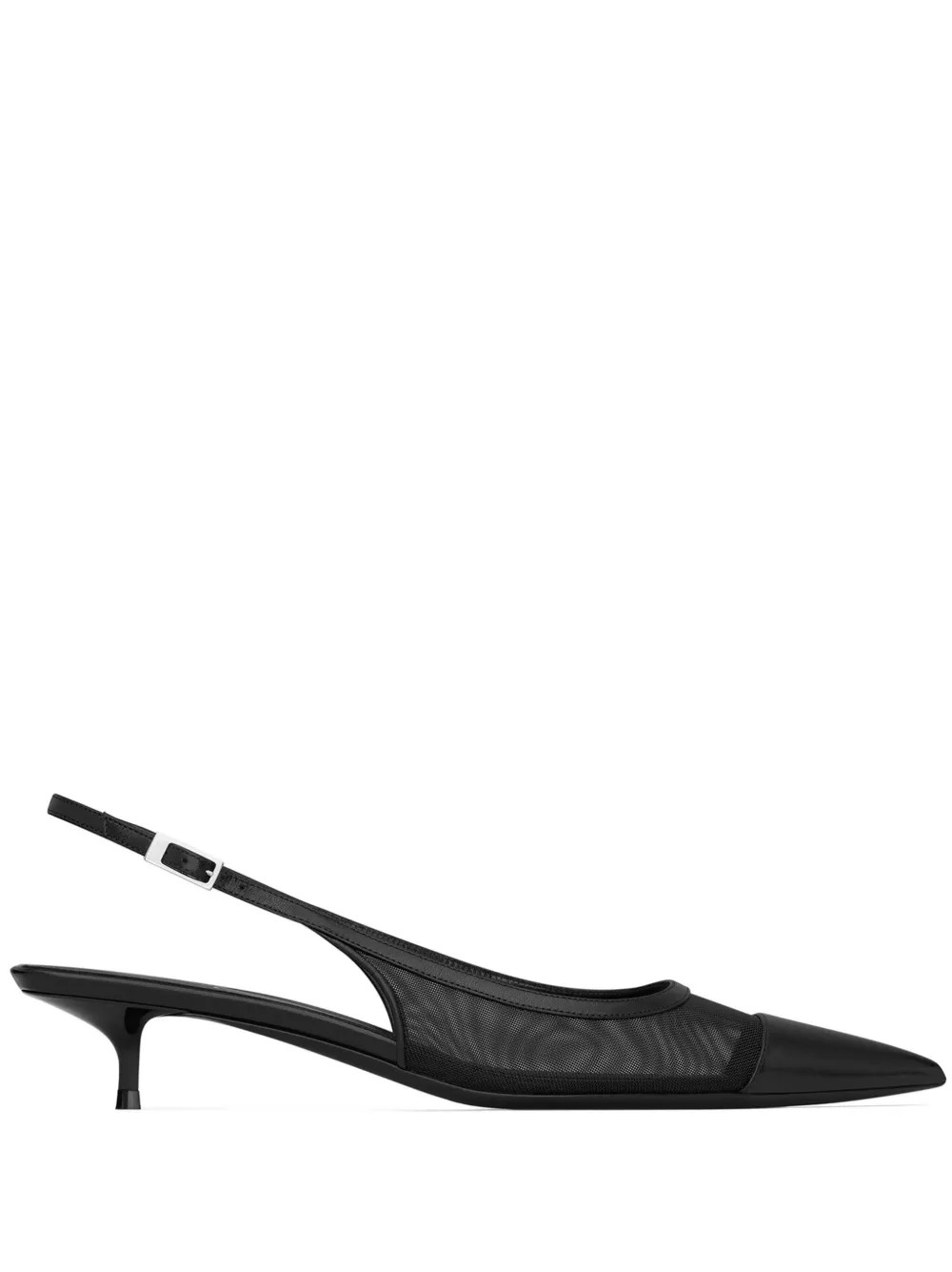 Saint Laurent Oxalis 30mm Mesh Pumps - Farfetch | Farfetch Global