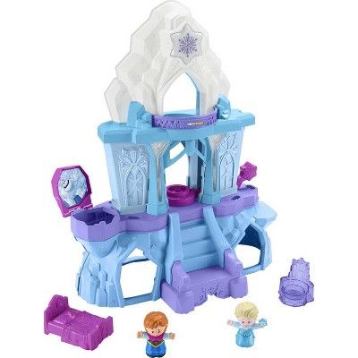 Fisher-Price Little People Disney Frozen Elsa&#39;s Enchanted Lights Palace | Target