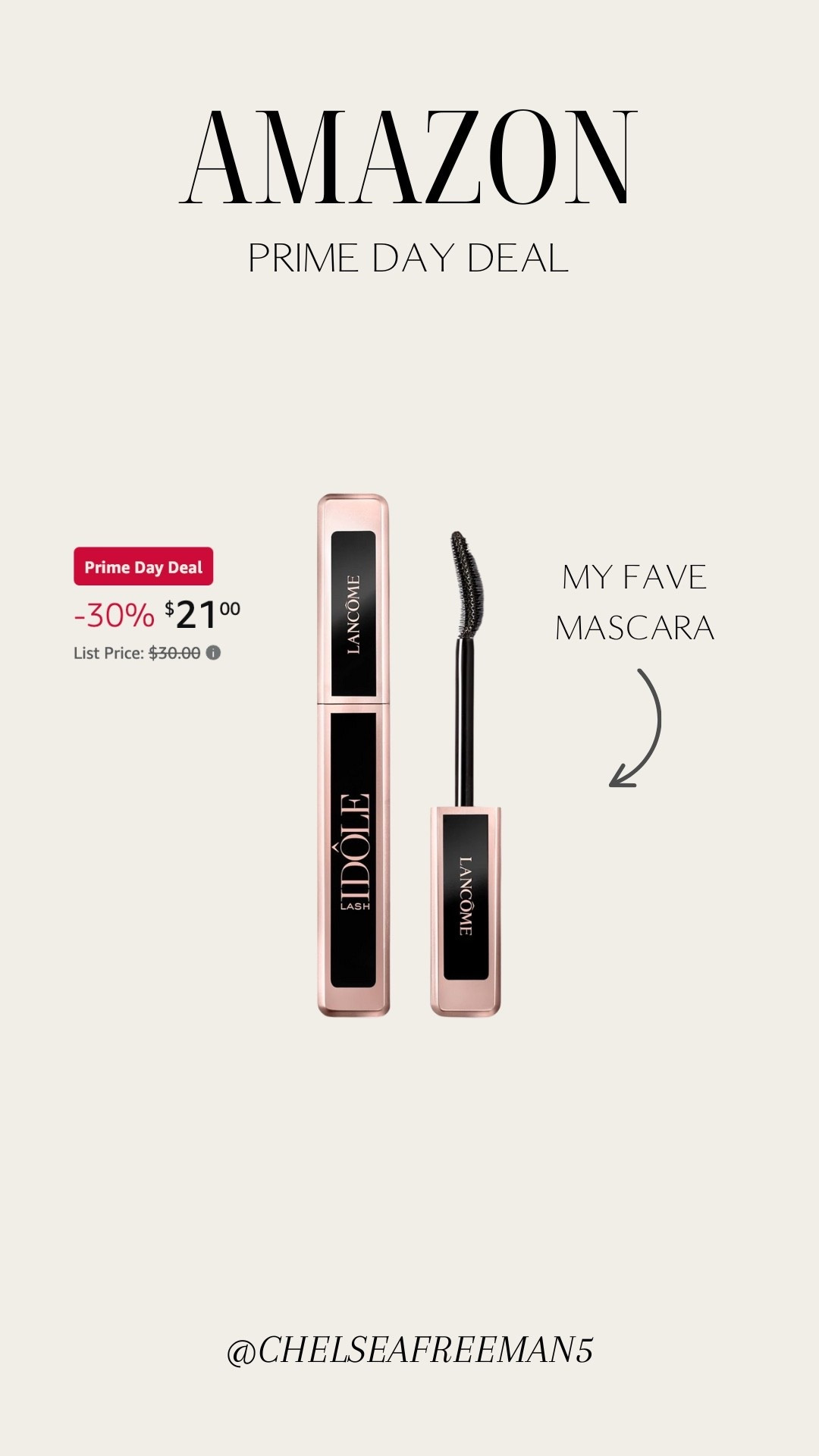 My go to mascara is on sale right now for Prime Week!

#LTKSaleAlert #LTKBeauty #LTKStyleTip