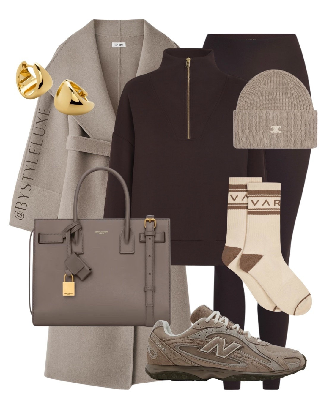 LEGGINGS - Love this brown Varley set, so gorg on and perfect for everyday/casual outfits

#trainers #winteroutfit #coat

#LTKshoes #LTKeurope #LTKwinter
