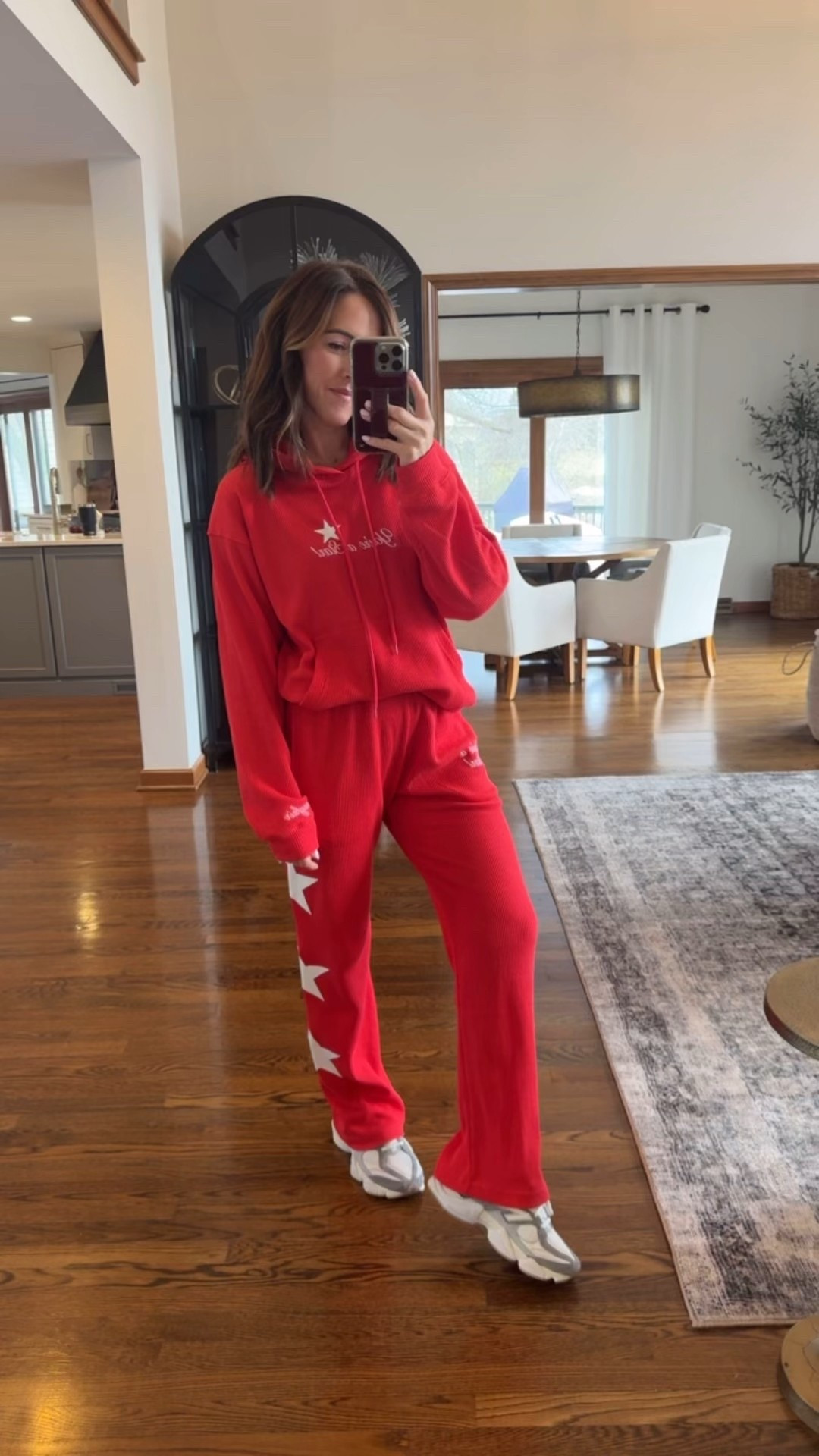 Waffle matching set. 
You’re a star. 
Valentine’s Day. Loungewear. 
XS in both  

#LTKootd #LTKSeasonal #LTKOver40