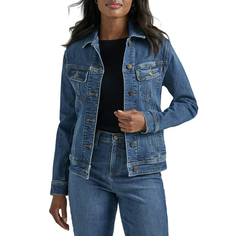 Lee® Women's Regular Fit Legendary Denim Jacket | Walmart (US)