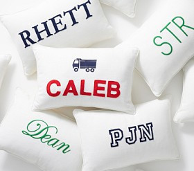 Truck Personalized Pillow Cover | Pottery Barn Kids