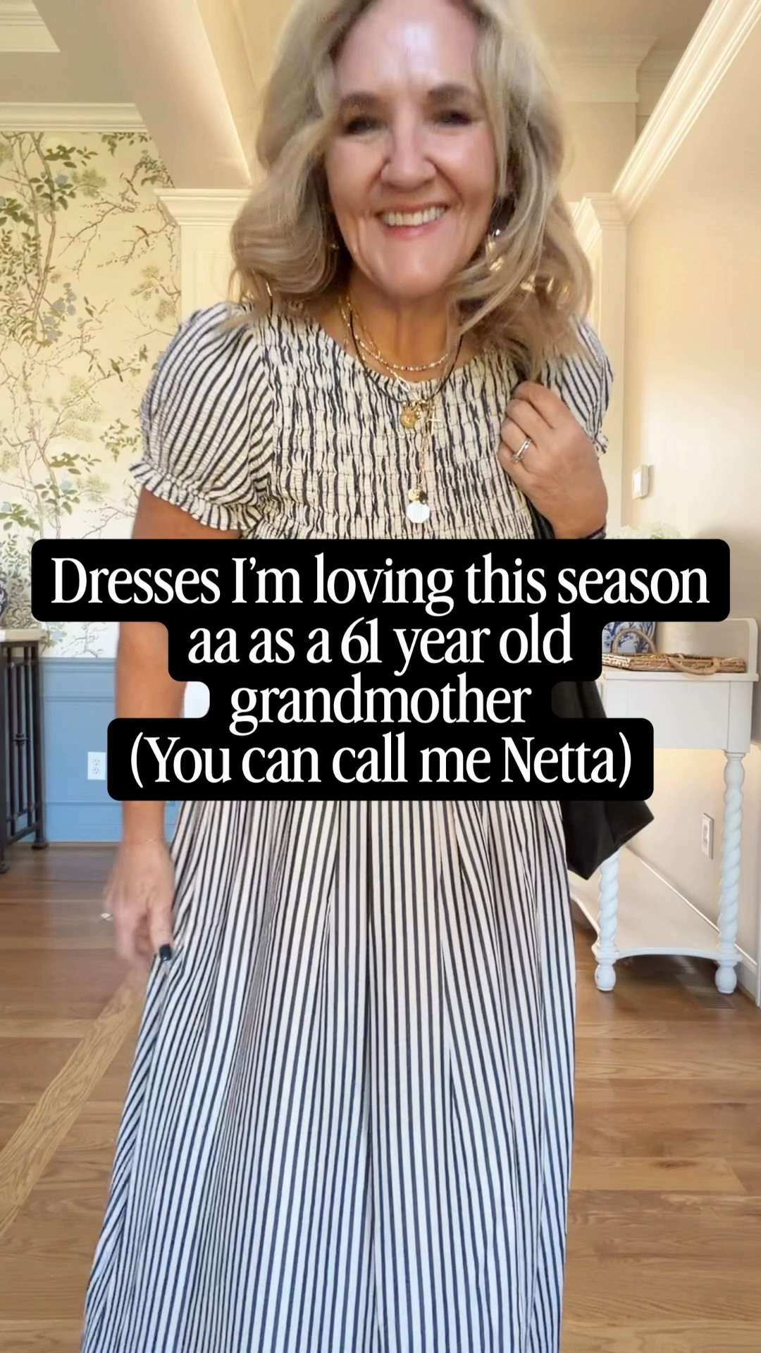 Use code NANETTE20 for 20% off your order. 

Several favorite dresses here. 
Striped dress I’m wearing a med reg and I did have to blouse the slicking so it hit at my waist. I dont mind that! 
Black Tobie dress size medium petite 
Red Floral Mona small petite 
Blue white striped medium 
Pink stripe medium 
Brown smocked waist medium 
Colorful striped small petite

#LTKootd #LTKOver40 #LTKSaleAlert