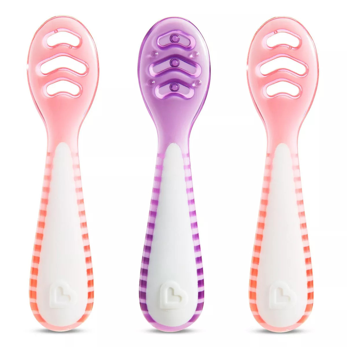 Munchkin Gentle Dip Self-Feeding Spoons - 3pk | Target