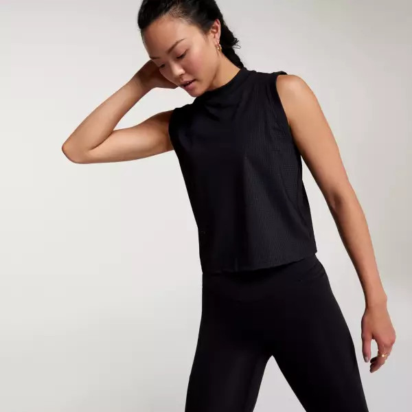 CALIA Women's Open Mesh Mock Neck Tank | Dick's Sporting Goods