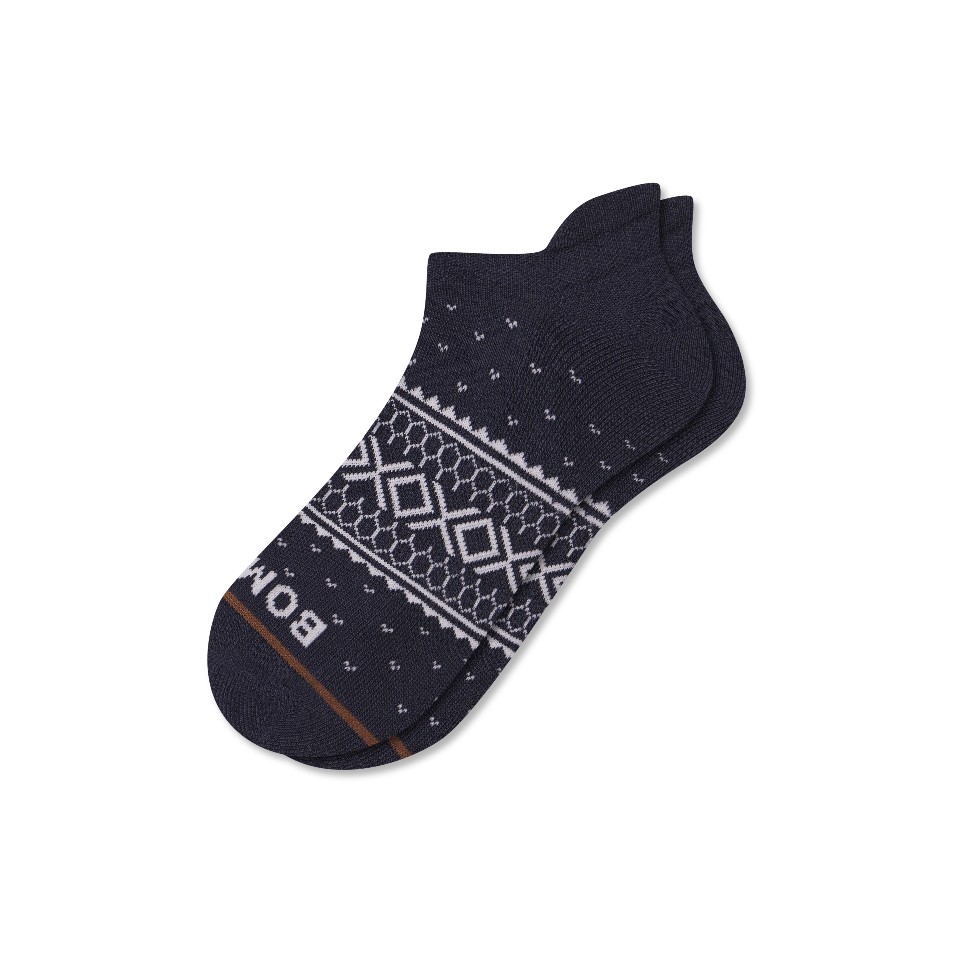 Women's Week of Holiday Ankle Socks - Midnight Navy - Medium - Cotton Blend - Bombas | Bombas
