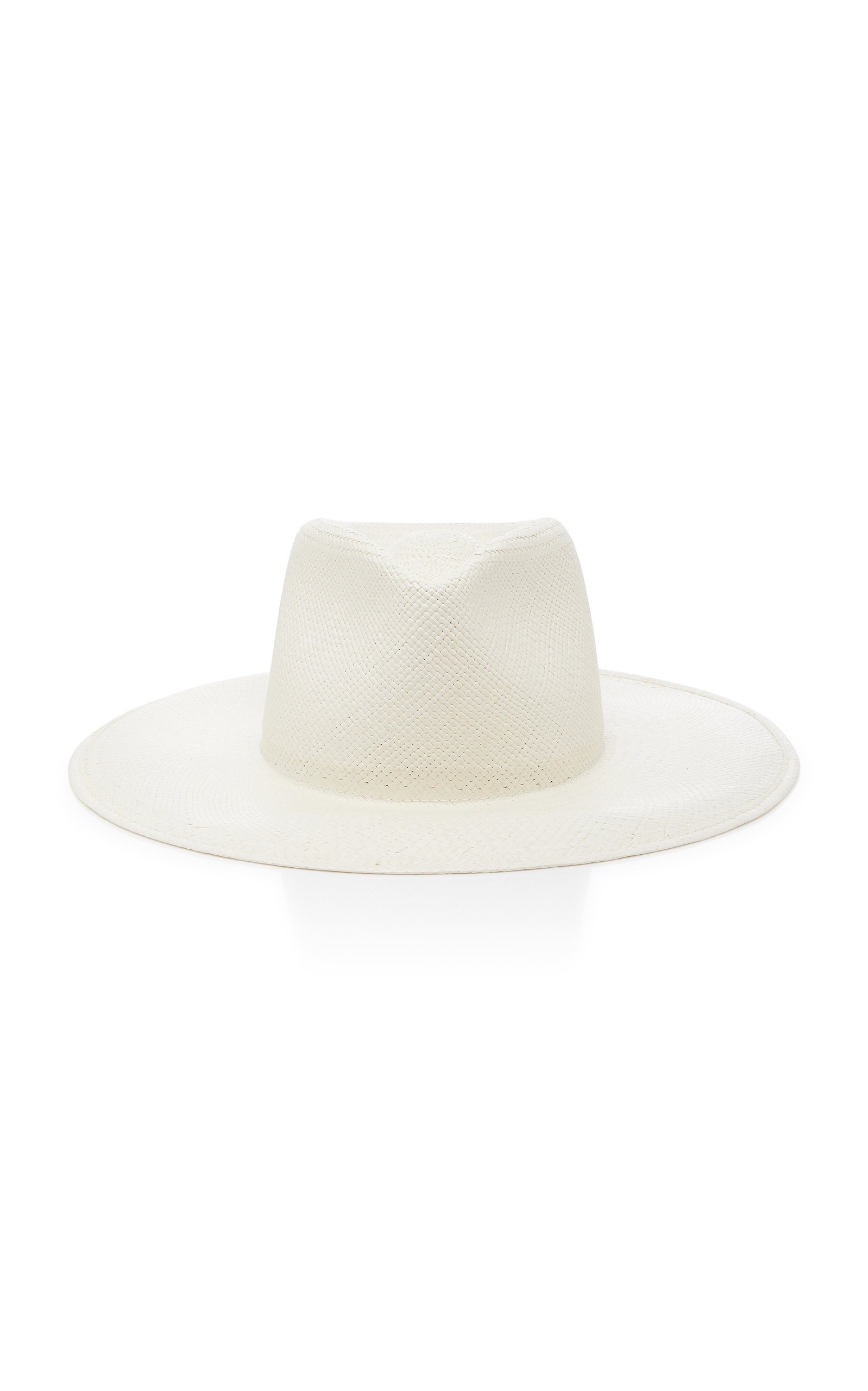 Janessa Leone Anouk Woven Straw Fedora | Moda Operandi Global