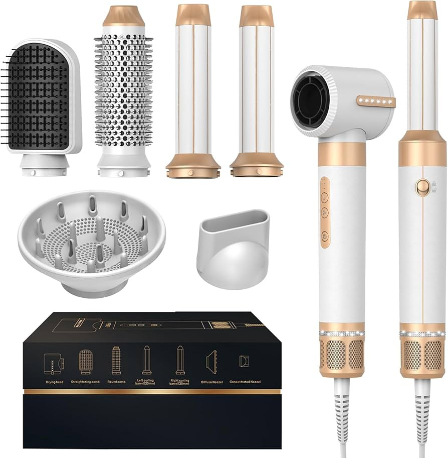 Cepillo Secador De Pelo,Secador 7 En 1,Secador Pelo Profesional De Alta Velocidad, Ukliss Air Hai... | Amazon (ES)