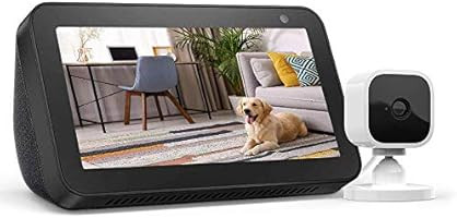 Echo Show 5 Charcoal with Blink Mini Indoor Smart Security Camera, 1080 HD with Motion Detection | Amazon (US)
