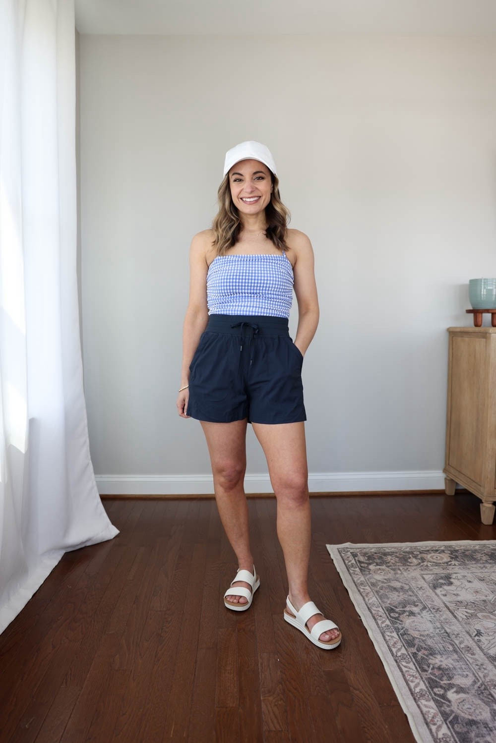 The two waterproof sandals I'll be wearing to the pool and beach this summer! 

Reef Water Vista: true to size
Swimsuit (J.Crew Factory): XXS
Navy Shorts (Amazon): XS
White Hat (Athleta)

My sizing for reference: I'm 4'10" and weigh 105lbs. My measurements are 32", 24", 36". I have a 25" ankle inseam and typically wear petite xxs/00/24. 

#LTKSwim #LTKPetite #LTKTravel