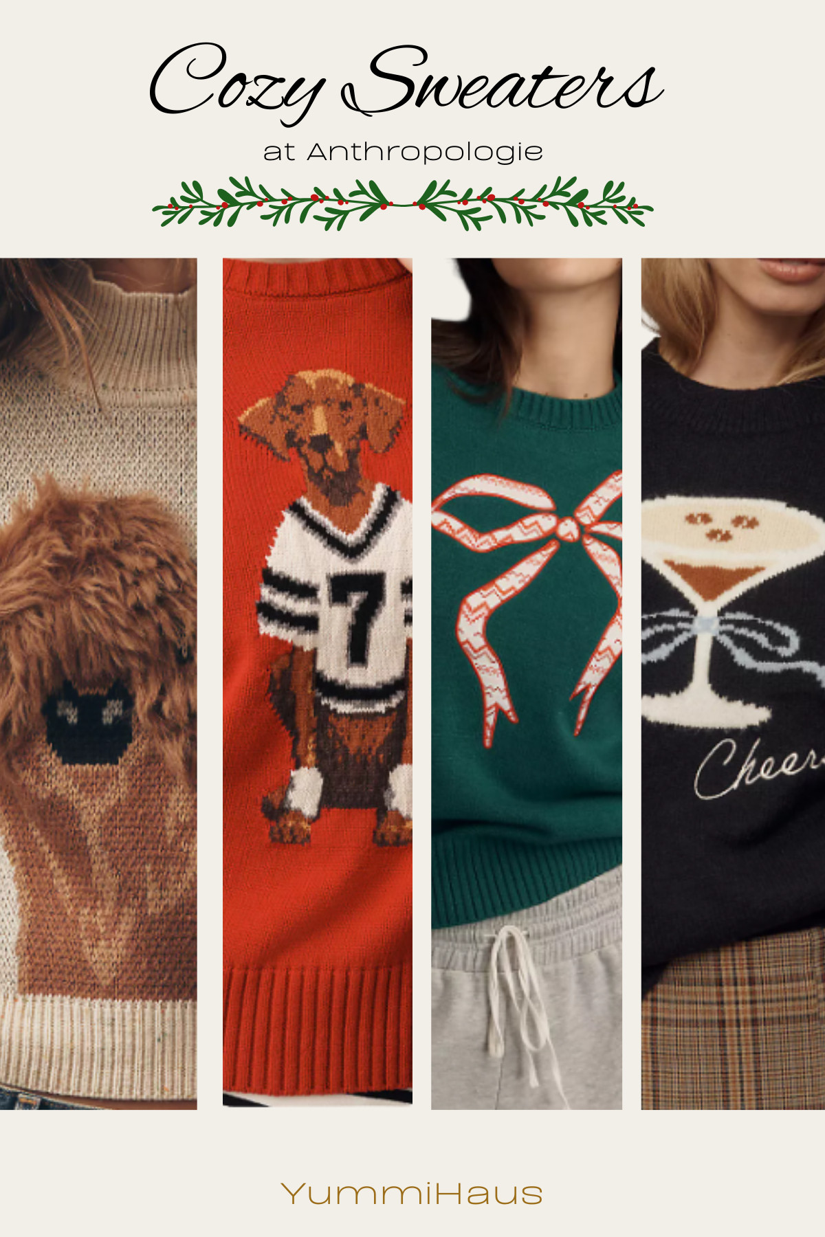 Wrap yourself in cozy-chic vibes! ❄️✨ From soft, oversized knits to playful patterns and festive textures, these Anthropologie sweaters are perfect for layering, lounging, or dressing up for holiday outings. Tap to shop the cutest pieces to stay warm and stylish all season long! 

 #LTKGiftGuide #LTKHoliday #LTKMidsize