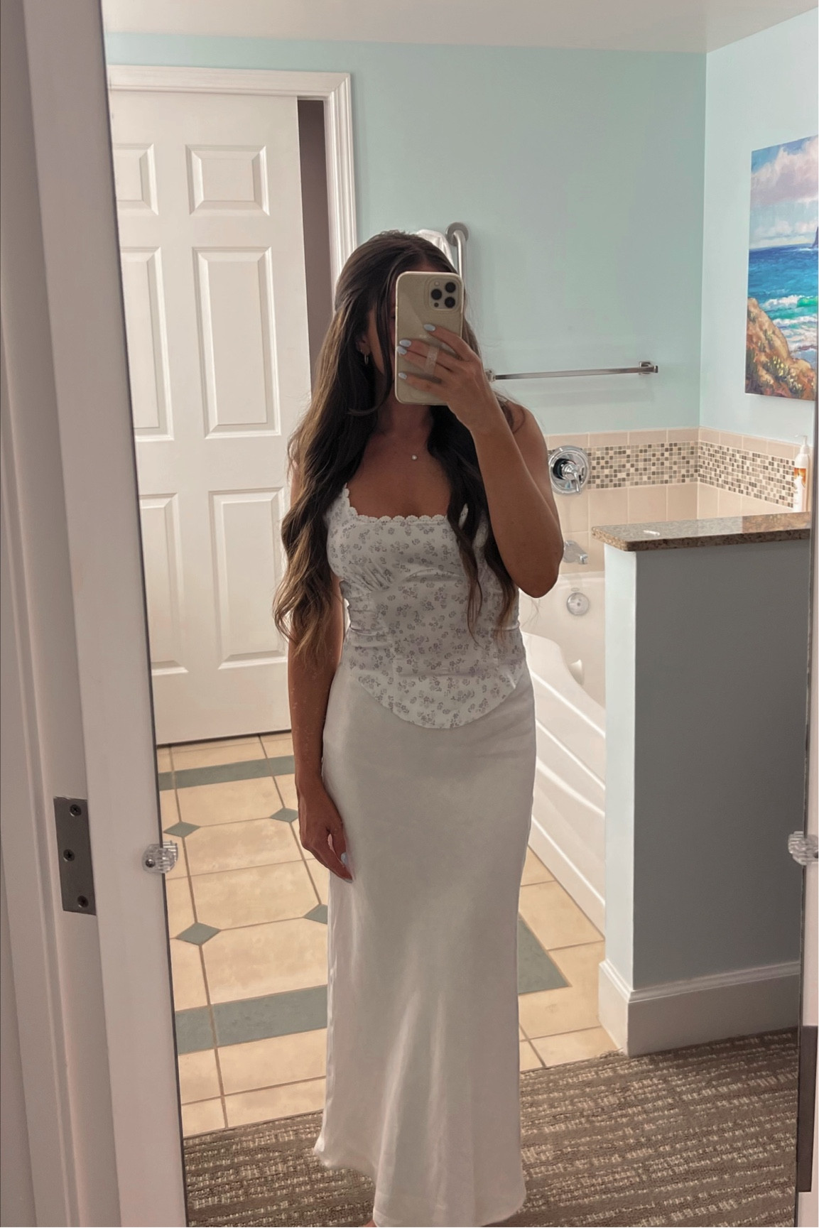 Spring outfit ideas. Save 20% with code MAXIE princess Polly

White linen skirt outfit, floral corset top, satin top, floral satin too, linen maxi skirt outfit, white maxi skirt outfit, cute spring outfits, cute summer outfits, dinner date outfits 2023, spring dinner date outfit ideas, vacation dinner outfits, vacation outfit ideas 2023, Hawaii outfit ideas 2023

#LTKstyletip #LTKSeasonal #LTKFind