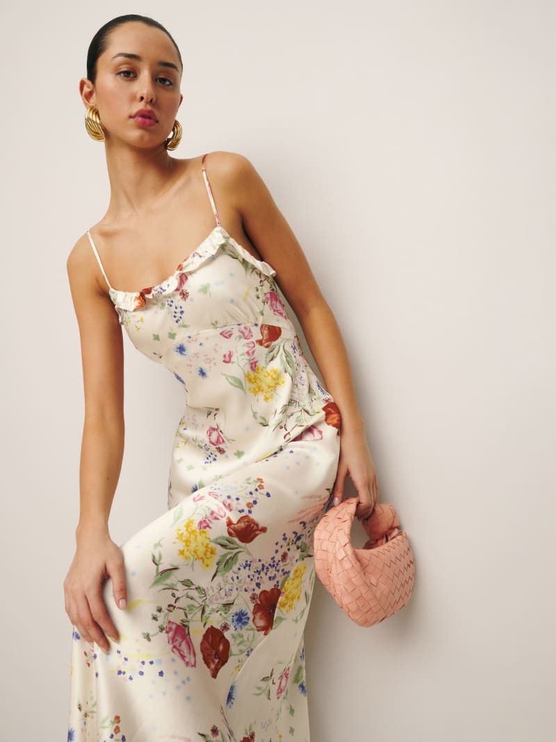 Aribella Silk Dress | Reformation (Global)