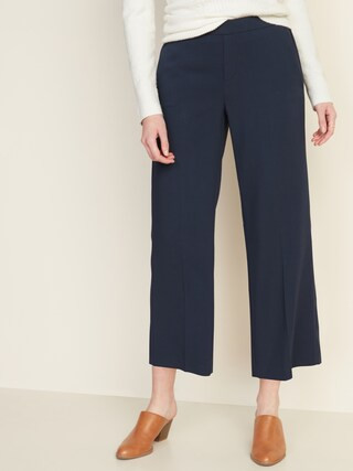 Mid-Rise Pull-On Wide-Leg Pants for Women | Old Navy (US)