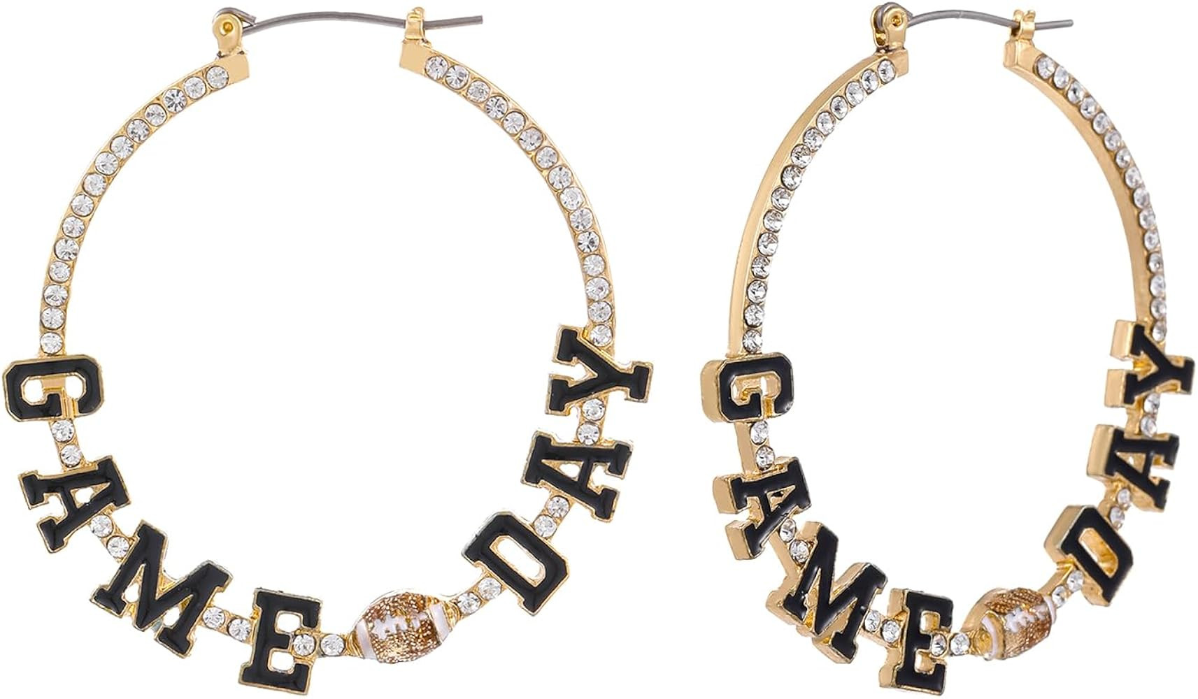 Football Earrings for Women Cute Dangle Sports Jewelry | Amazon (US)