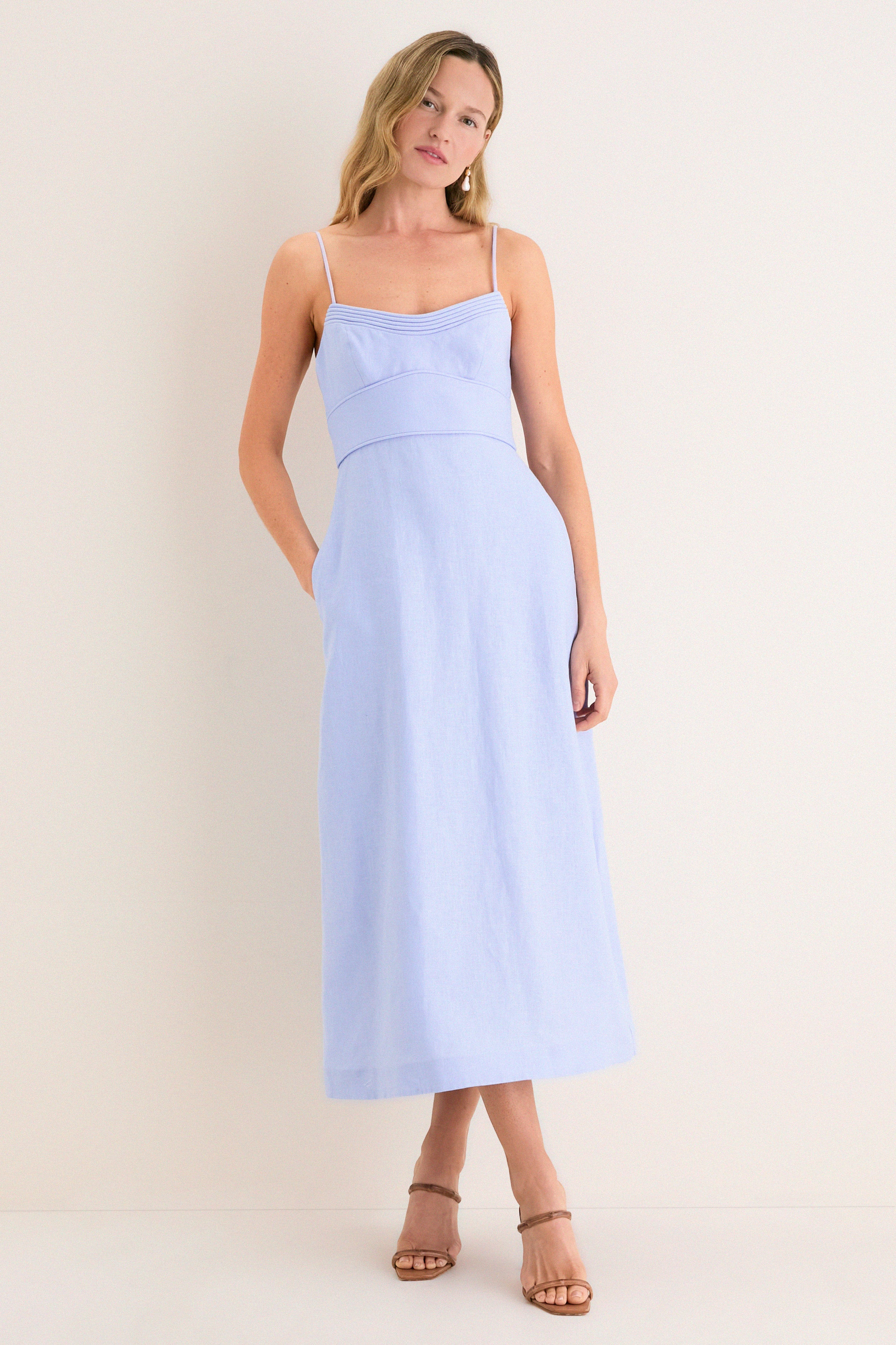 Sky Luna Midi Dress | Tuckernuck (US)