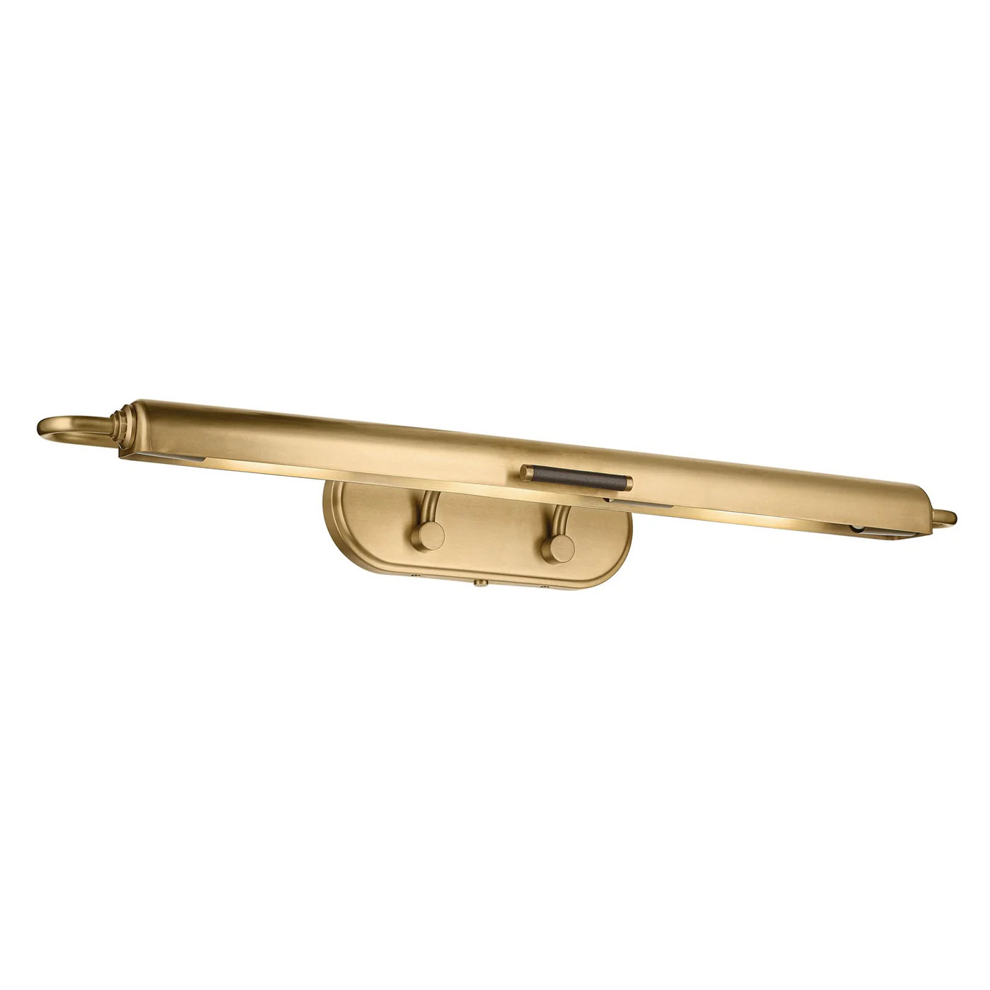 Caillier LED Picture Light Lacquered Brass | Lighting Design